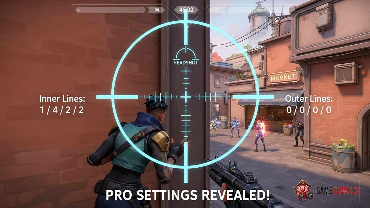 Valorant's Insane Crosshair: Pro Settings Revealed!